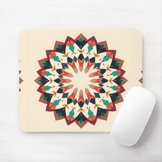 Mandala der Beiträge Mousepad (Mit Mouse)