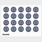 Mandala der Noedic Web Stickers (Blatt)
