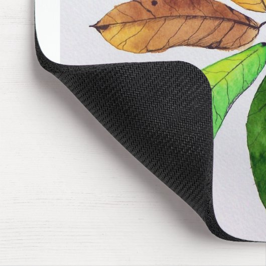 Mandala des Blätter Mousepad (Ecke)