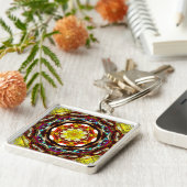 Mandala des Lichts Schlüsselanhänger (Seite)