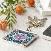 Mandala des Lichts Schlüsselanhänger (Seite)