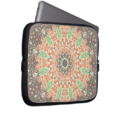 Mandala des Wachstums Laptopschutzhülle (Vorne Rechts)