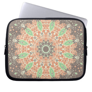 Mandala des Wachstums Laptopschutzhülle