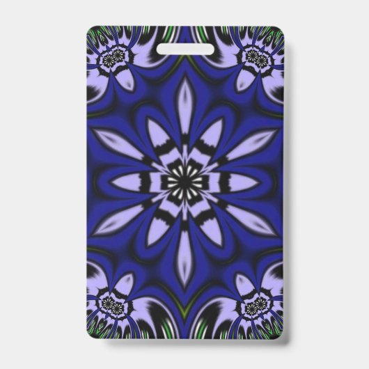 Mandala-Design Ausweis (Vorderseite)