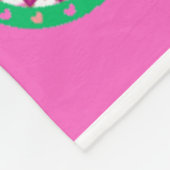 Mandala design blanket fleecedecke (Ecke)