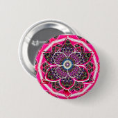 Mandala Design Button (Vorne & Hinten)