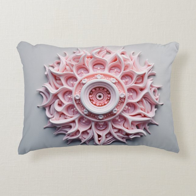 Mandala Design Dekokissen (Vorderseite)