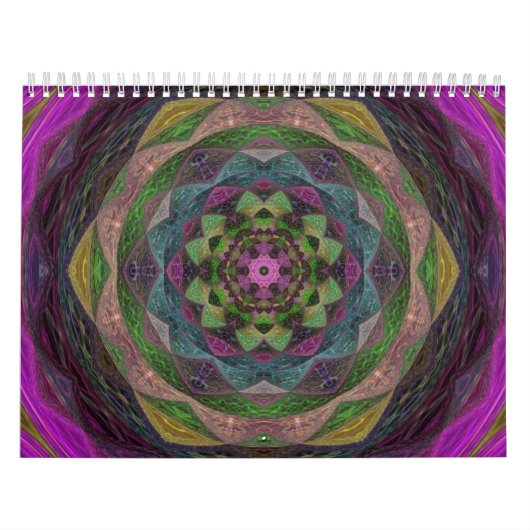 Mandala-Design Kalender (Titelbild)