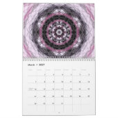 Mandala-Design Kalender (Mär 2027)