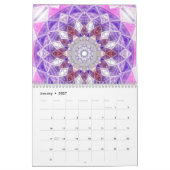 Mandala-Design Kalender (Jan 2027)