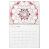 Mandala-Design Kalender (Feb 2027)