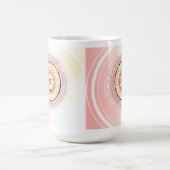Mandala-Design-Kunst Kaffeetasse (Mittel)