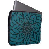 Mandala-Design-Laptoptasche Laptopschutzhülle (Vorne Rechts)