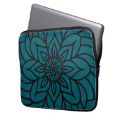 Mandala-Design-Laptoptasche Laptopschutzhülle (Vorderseite Links)