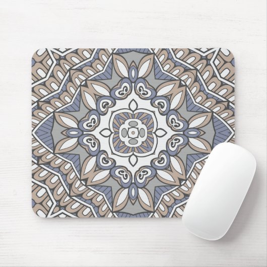 Mandala Design Mousepad (Mit Mouse)