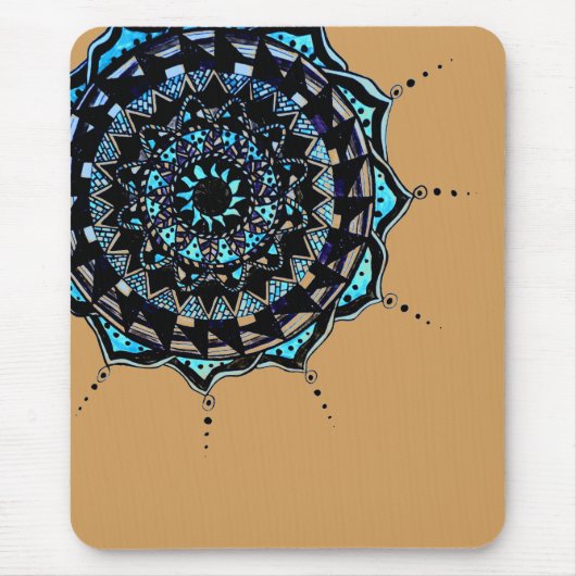 Mandala Design Mousepad (Vorne)