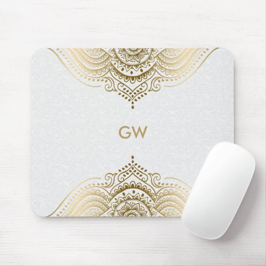 Mandala-Design Mousepad (Mit Mouse)