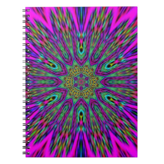 Mandala-Design Notizblock (Vorderseite)
