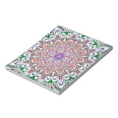 Mandala-Design Notizblock (Rotiert)