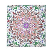 Mandala-Design Notizblock (Vorderseite)