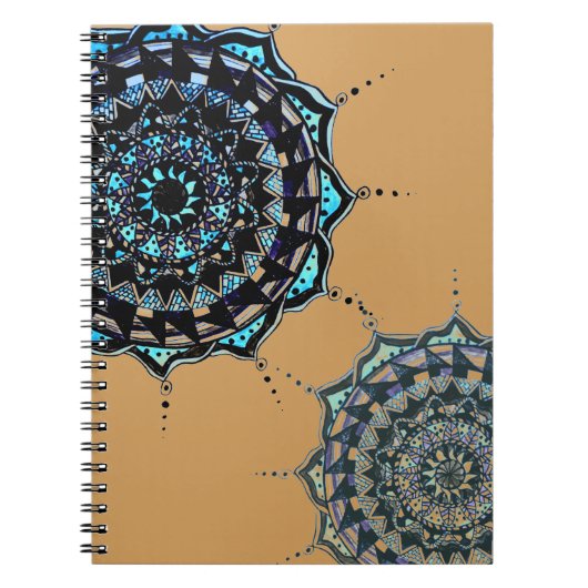 Mandala Design Notizblock (Vorderseite)