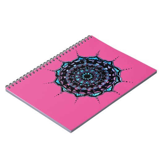Mandala Design Notizblock (Linke Seite)