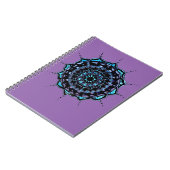 Mandala Design Notizblock (Linke Seite)