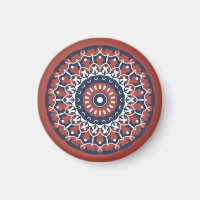 Mandala Design Ornament Magnet