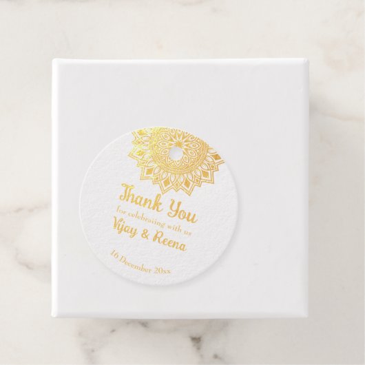 Mandala Design personalisierter Name vereitelt Hoc Geschenkanhänger (Mit Box)