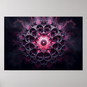Mandala Design Poster