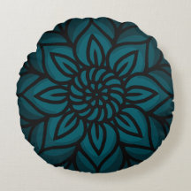 Mandala Design Round Pillow