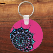 Mandala Design Schlüsselanhänger (Vorderseite)