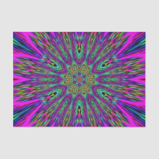 Mandala Design Seidenpapier (Vorderseite)