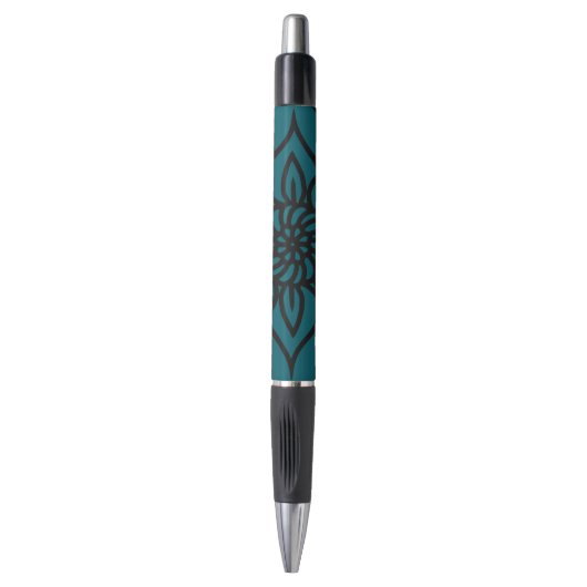 Mandala-Design-Stift Kugelschreiber (Vorderseite Vertikal)