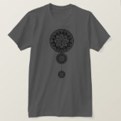 Mandala Design T - Shirt (Design vorne)