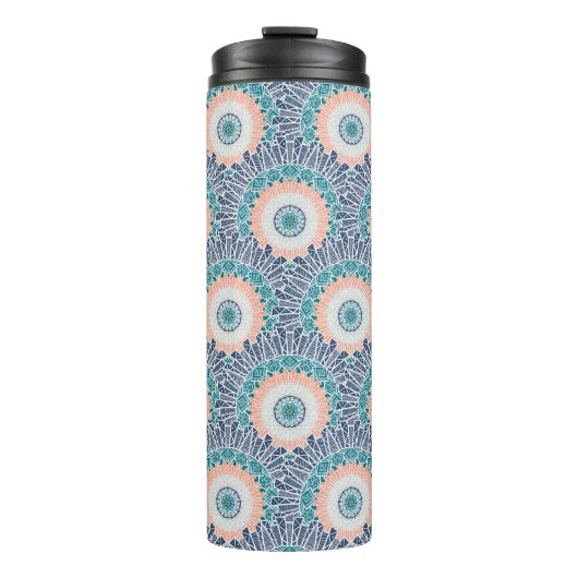 Mandala Design Thermosbecher (Vorderseite)