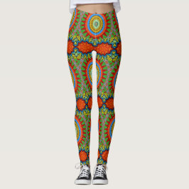 MANDALA DESIGNER COLLAGE (klein) Leggings