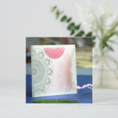 Mandala Designs Invites | IndianWeddingCards Einladung (Stehend Vorderseite)