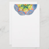 Mandala Detail Schöne Stationery Briefpapier (Vorne/Hinten)