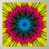 Mandala Digital Print Poster (Vorne)