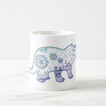 Mandala Dinosaur Art Tasse