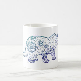 Mandala Dinosaur Art Tasse