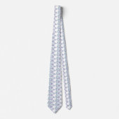 Mandala Dinosaur Neck Tie Krawatte (Vorderseite)