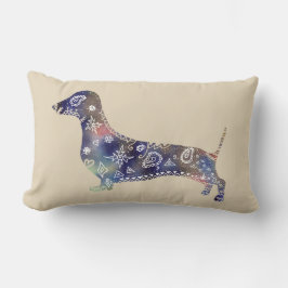 Mandala Dog Lumbar Cushion Lendenkissen