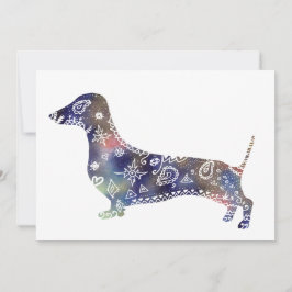 Mandala Dog Postcard