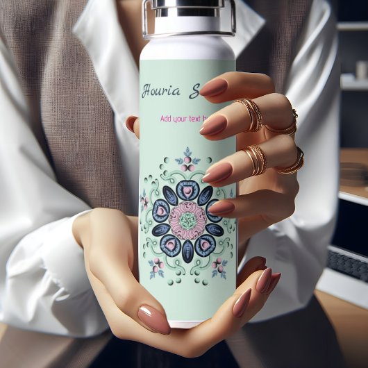 Mandala Doodle Trinkflasche