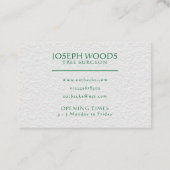 Mandala - Doppelseitige Visitenkarte (Rückseite)