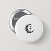 Mandala Dragonfly Gothic Dragonflies (1) Button (Vorne & Hinten)