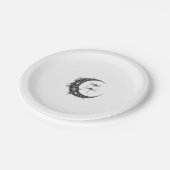 Mandala Dragonfly Gothic Dragonflies (1) Pappteller (Schrägansicht)