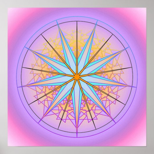 Mandala Dream #1 Poster (Vorne)
